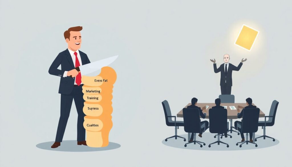 Бизнес-стратегии во время рецессии: как малому и среднему бизнесу выжить и вырасти - иллюстрация