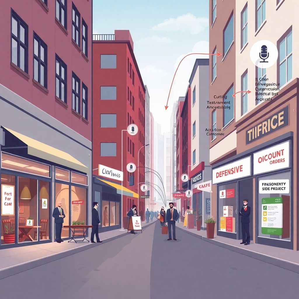 Бизнес-стратегии во время рецессии для МСП: как выжить и вырасти