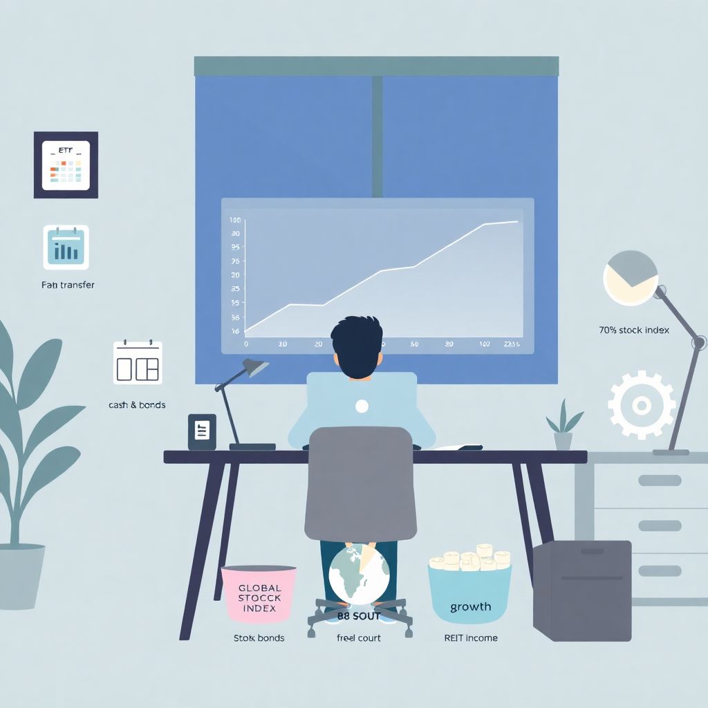 Инвестиции для занятых: как создать портфель без постоянного контроля рынка