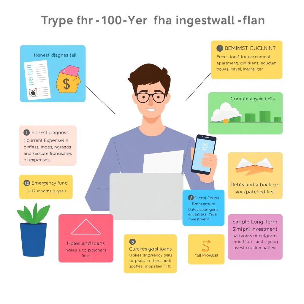 Личный финансовый план на 10 лет: пошаговый путь от подушки к капиталу
