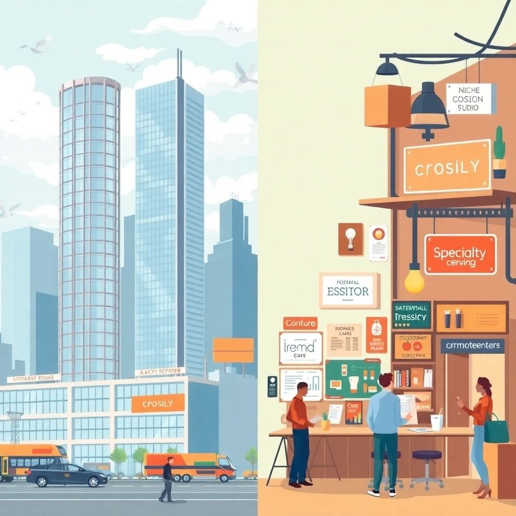 Бизнес-стратегии малого бизнеса: как эффективно конкурировать с крупными компаниями