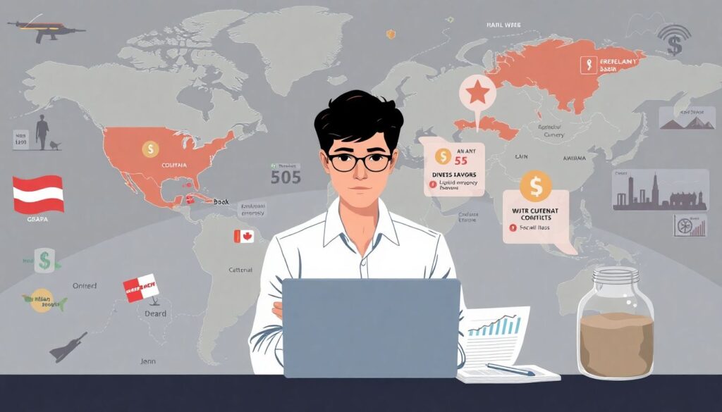 Геополитика и рынок: как мировые конфликты отражаются на личных финансах - иллюстрация